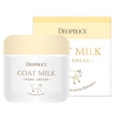 Увлажняющий омолаживающий крем от морщин с протеинами козьего молока Deoproce Goat Milk Pure Cream 5