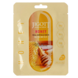 Jigott Real Ampoule Mask Honey Тканевая/Ампульная маска для лица с экстрактом меда 10ea