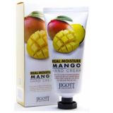Jigott Real Moisture Hand Cream Mango влажняющий крем для рук с высоким содержанием масла манго 100m