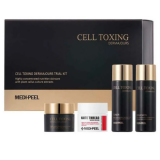 Medi-Peel Cell Toxing Dermajours Trial Kit Набор омолаживающих миниатюр для лица и шеи 30ml+30ml+10m