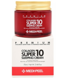Medi-Peel Collagen Super10 Sleeping Cream Омолаживающий ночной крем для лица с коллагеном 70ml