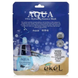 Ekel Aqua Ultra Hydrating Essence Ультра- увлажняющая маска для сухой и чувствительной кожи 10ea
