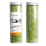 Depilatory Wax Beauty Hard Wax Beans Geen Tea Воск для депиляции со вкусом зеленый чай 400g