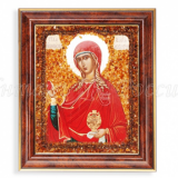 Икона св.Мария Магдалина Янтарь