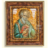 Икона св.Иоанн Богослов Янтарь